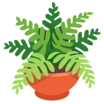 Illustration einer Pflanze in einem Topf