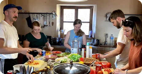 Heyflow-Team in der Küche