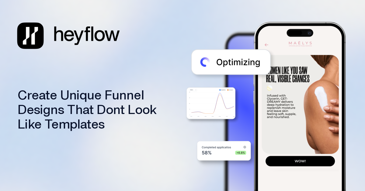 Create Unique Funnel Designs That Don't Look Like Templates | Heyflow