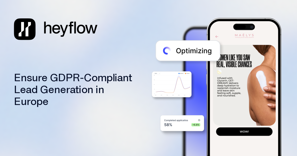 Ensure GDPR-Compliant Lead Generation in Europe | Heyflow