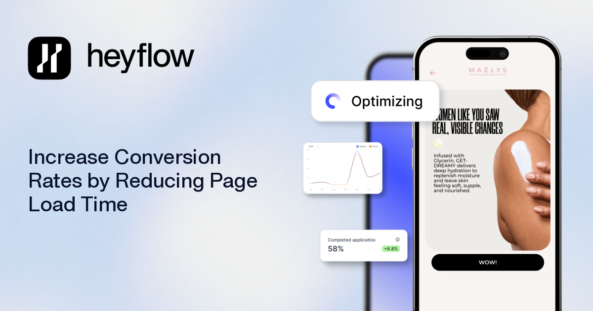 Increase Conversion Rates by Reducing Page Load Time | Heyflow