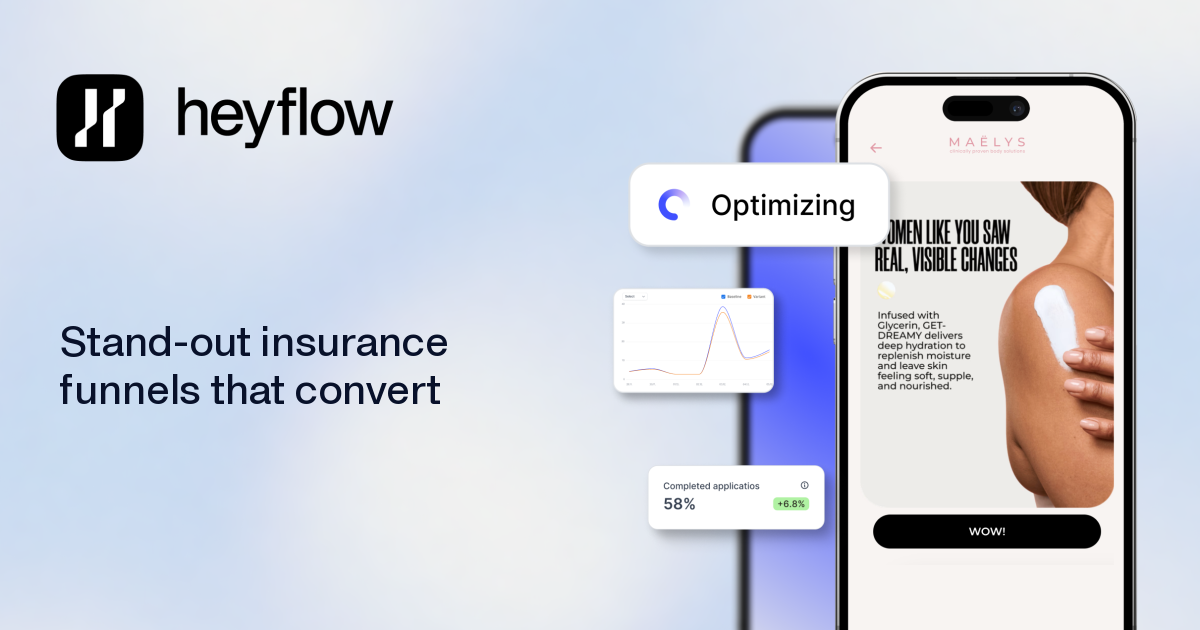 Stand-out insurance funnels that convert | Heyflow